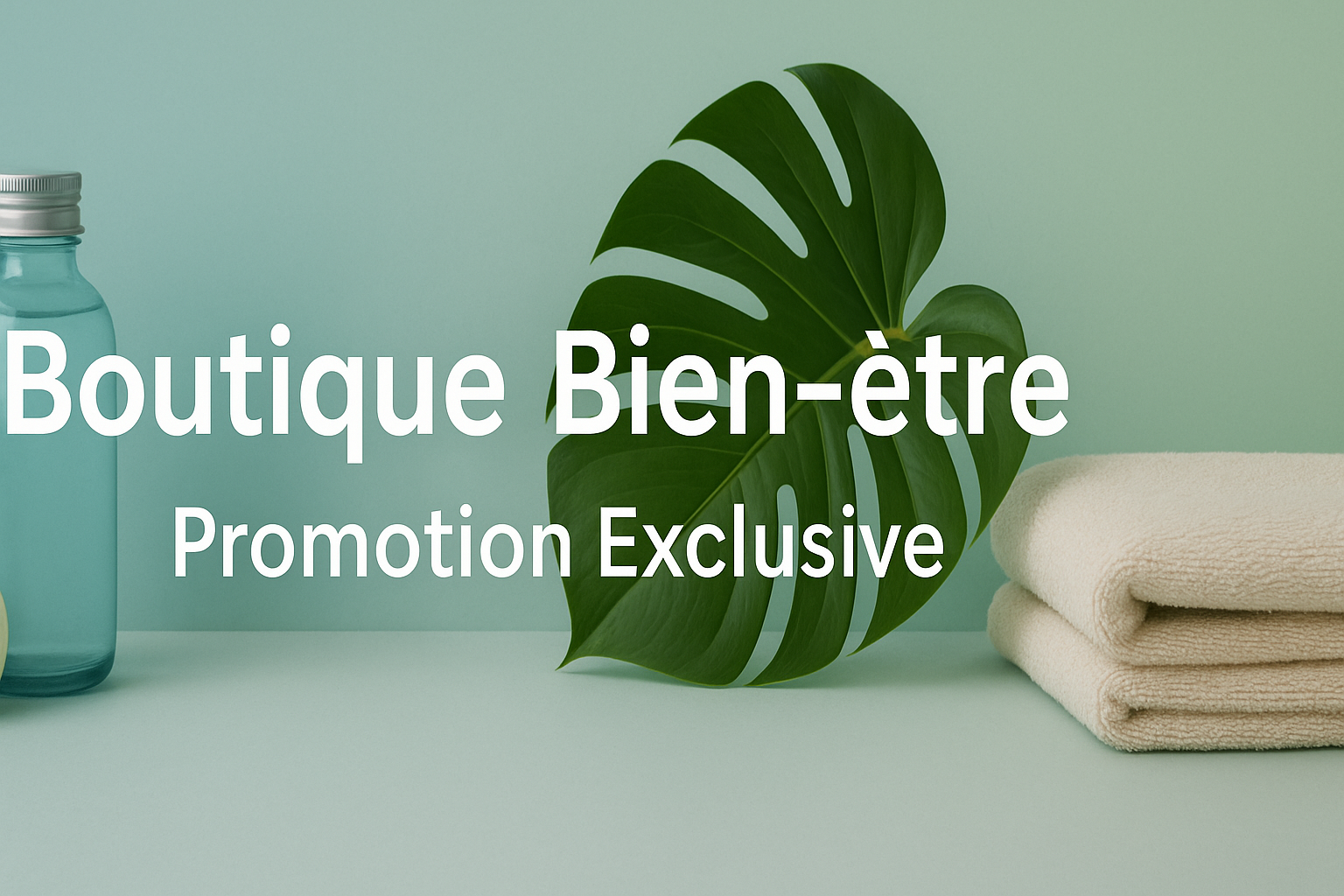 Boutique Bien-être – Promotion Exclusive