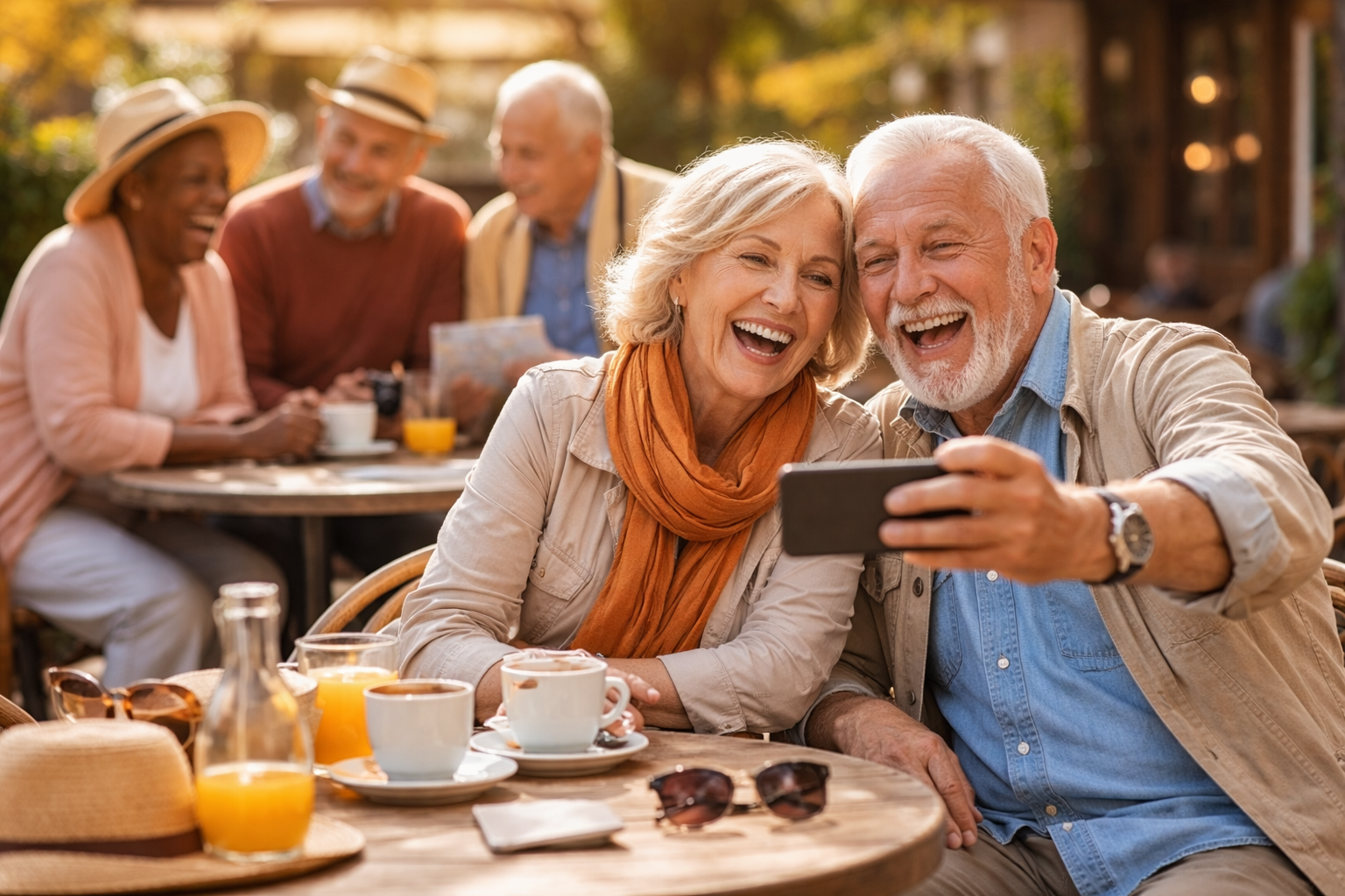 Esprit positif et vie sociale chez les seniors