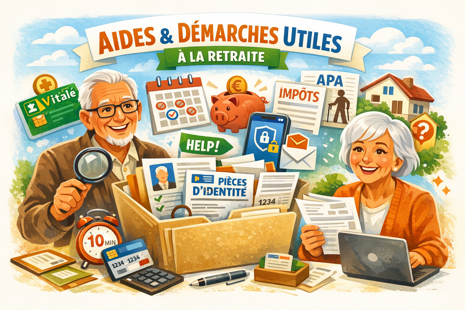 Aides et démarches utiles à la retraite