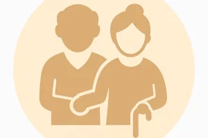 favicon retraite en forme couple senior